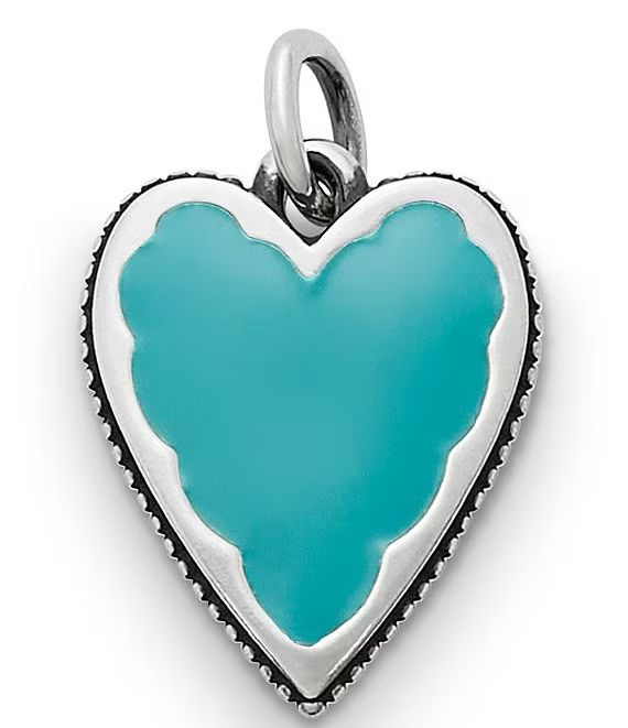 James AveryEnamel Blue Heart Charm | Dillards