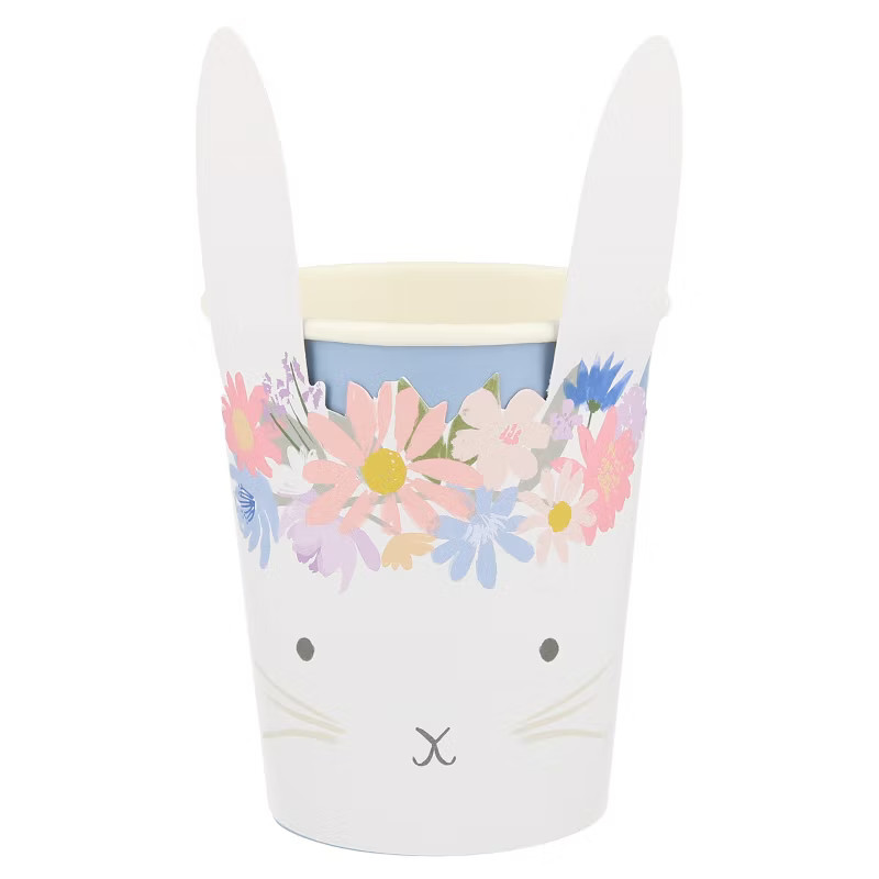 Meri Meri Spring Floral Bunny Cups | Target