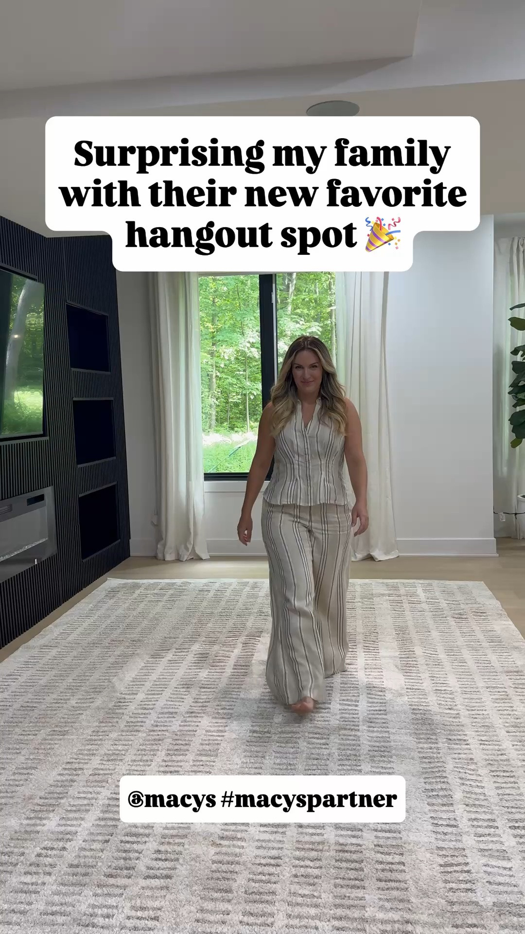 #macyspartner @Macys Enjoying hangouts with my family on this incredible Radley 5-Pc. Fabric Sleeper Sectional Sofa in the color Chrome Beige. It’s currently at the lowest price of the season during Macy’s 4th of July Sale 🤯 happening from June 26th to July 14th. Click on the items below to shop the sectional, coffee table, outfit, and other favorite sale finds. @shop.ltk #liketkit

#LTKSaleAlert #LTKHome
