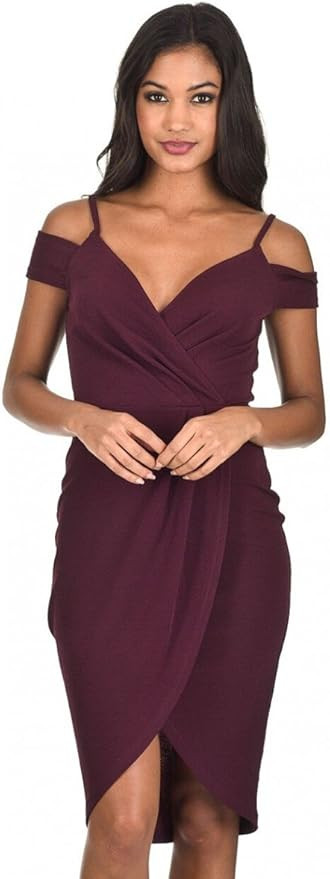 AX Paris Women's Wrap Around Dress | Amazon (US)