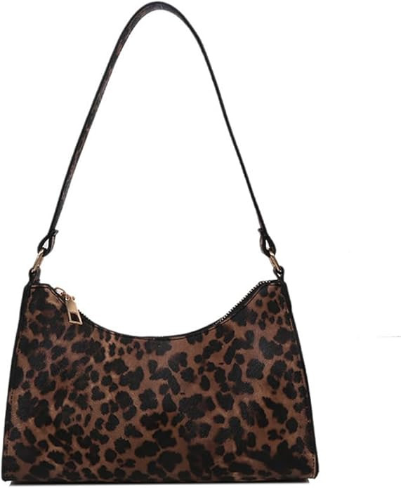 Leather Wristlet Clutch, Leopard Print Purse Leopard Handbags For Women, Handbags Ladies Chic Sho... | Amazon (US)