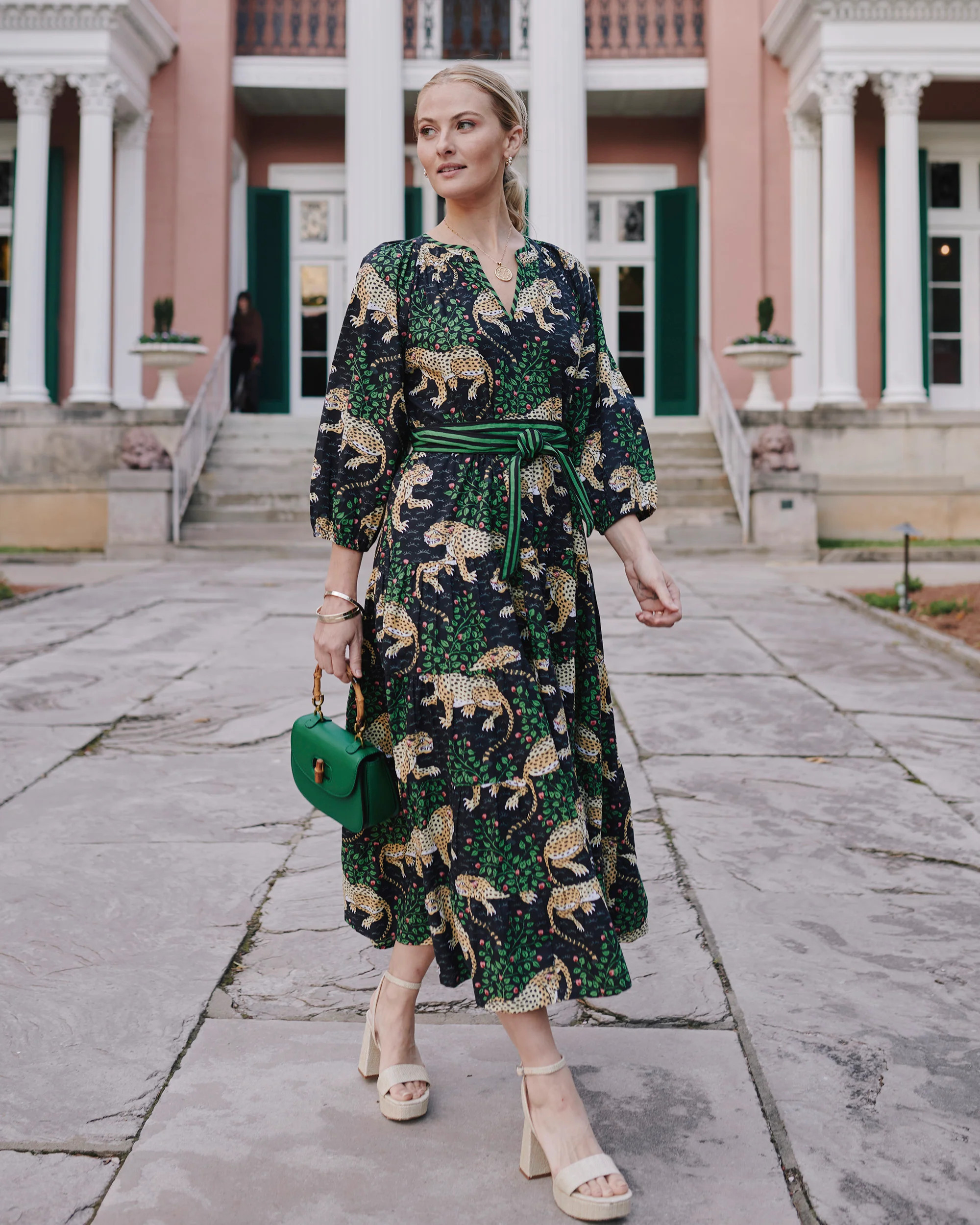 Bagheera - Main Street Dress - Ink | Printfresh