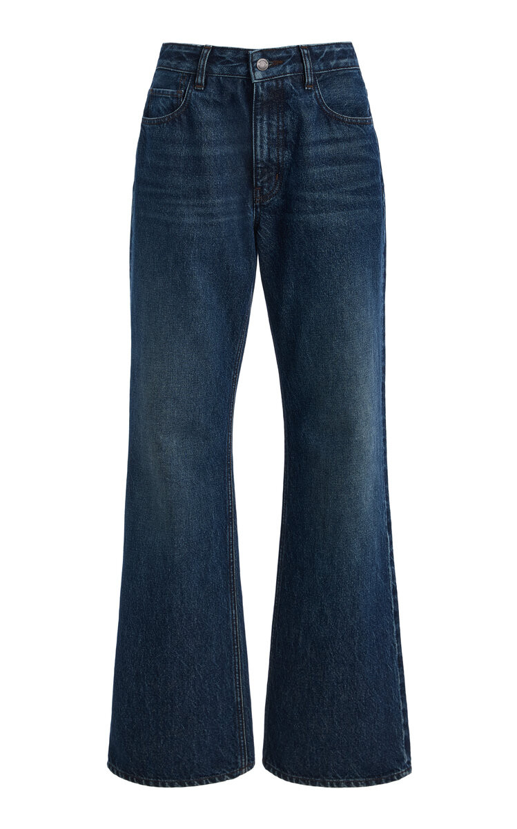 Haley Flared Cotton Denim Pants | Moda Operandi (Global)