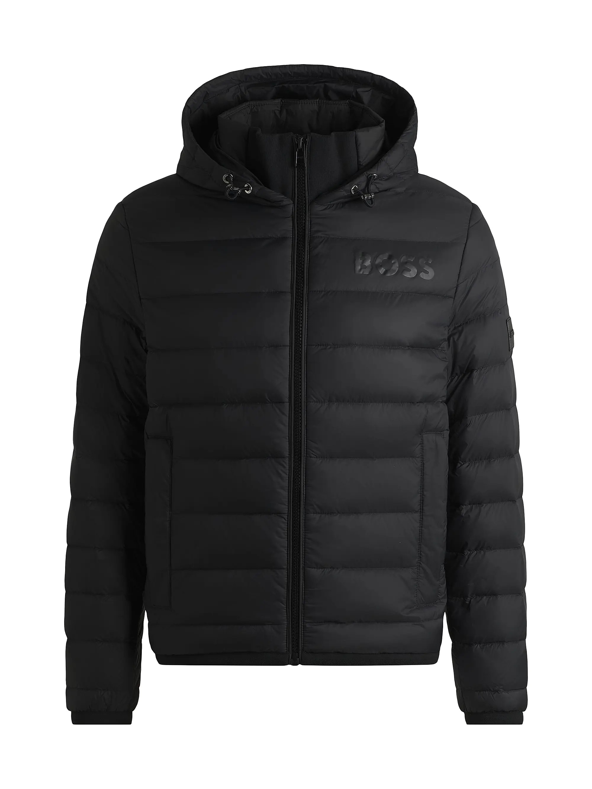 BOSSWater-Repellent Down Jacket with Tonal Logo | Saks Fifth Avenue