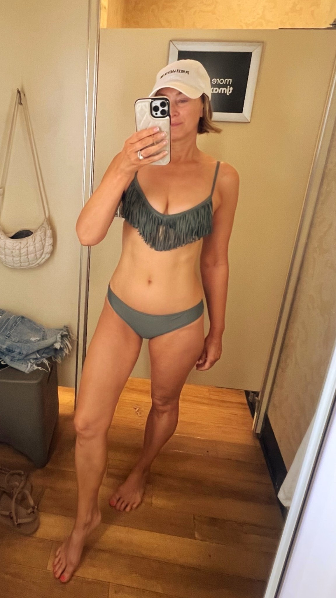 Found the CUTEST bikini at Aerie!! I absolutely love the fringe detail! On major sale right now! Get an extra 35% off when you use code DREAMTEAM at checkout making it under $40 💚
(Wearing a small top & medium bottoms)

#bikini #swim #summer #travel #aerie #vacation #pool #trending

#LTKSaleAlert #LTKSwim #LTKTravel
