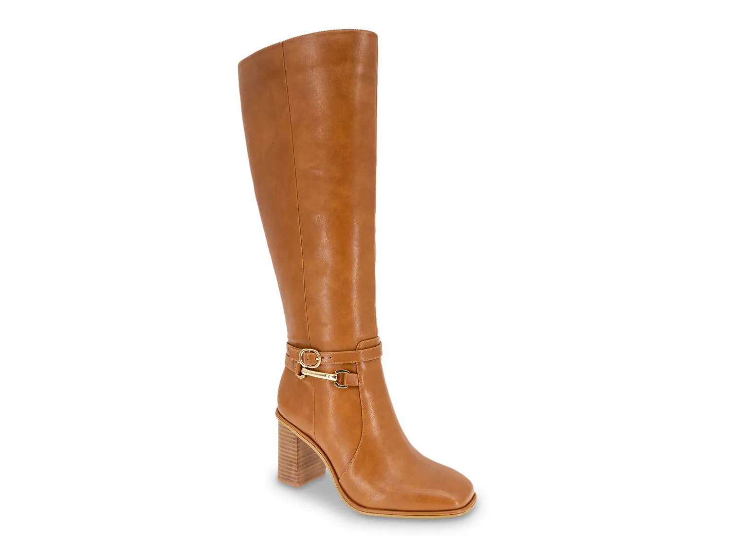 BCBGeneration Volana Wide Calf Boot | Women's | Cognac Brown | Size 7 | Boots | DSW
