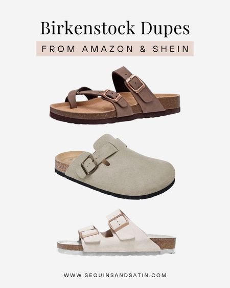 Birkenstock dupes from amazon & shein🤍

*not knockoffs, just a similar vibe to get the look for less 

Birkenstock dupes / amazon Birkenstock dupes / shein Birkenstock dupes / Birkenstock sandals dupes / Birkenstock sandal dupes / Birkenstock clog dupes / Clean girl aesthetic / clean girl outfit / Pinterest aesthetic / Pinterest outfit / that girl outfit / that girl aesthetic / neutral fashion / neutral fashion / Sandals 2024 / Sandals Beach / Platform Sandals /
Summer Sandals / Womens Sandals / Black sandals / Summer Shoes / Summer Fashion / Summer Outfits / Summer Clothes / Summer Capsule Wardobe / Summer Casual / Summer Clothing / Summer Essentials / Summer Europe / Summer Fashion / Summer Looks / Summer Must Haves / Summer Outfits/Summer In Italy / Italian Summer / Italy Summer / Summer Outfits / Summer Outfits Teens / Summer Outfits Womens / Summer Outfits 2024 / Casual summer outfits / Casual Summer Outfits / Summer Palette / Summer Styles / Summer Trends / Summer Tops / Summer Travel Outfit / Summer Vacation Outfits / Summer Vacation

#LTKShoeCrush #LTKSeasonal #LTKFindsUnder50