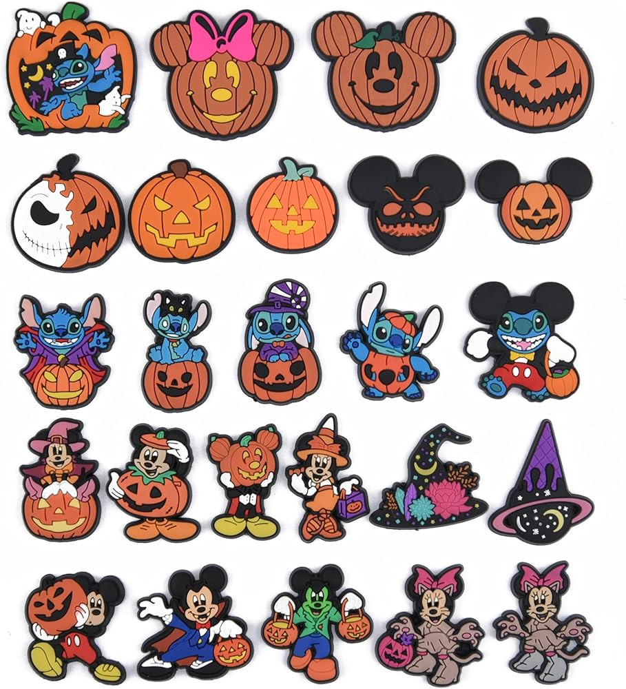 XQNB Halloween Skull Shoe Charms Horror Movie Shoes Decorations Bracelet Accessories Party and Bi... | Amazon (US)