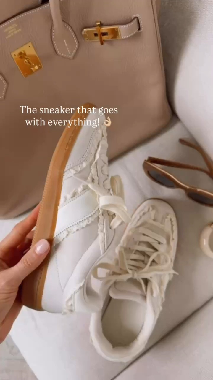 These sneakers are so feminine with the ruffle and go with everything! Definitely a staple in my spring wardrobe rotation! 

Loverly grey, sneakers versatile, favorite everyday sneaker, spring shoes, affordable target style finds 

#LTKSeasonal