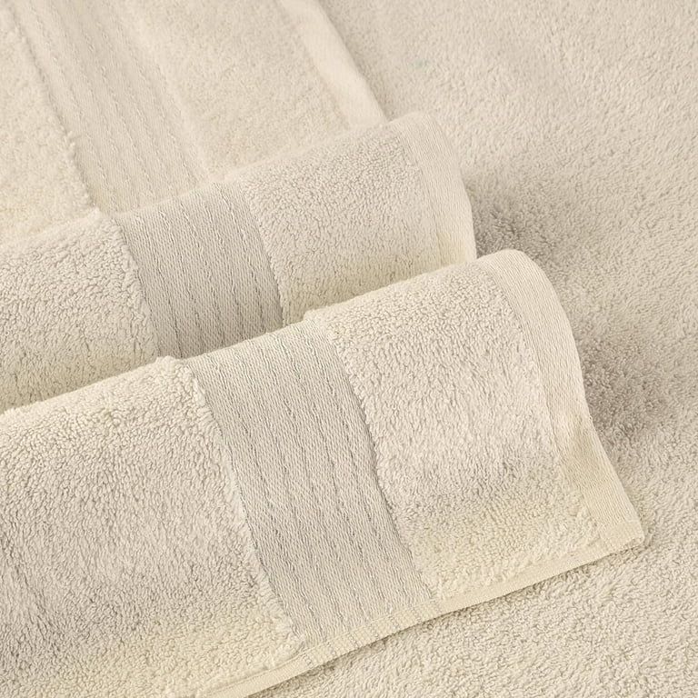 100% Turkish Cotton 6 Pcs Bath Towel Set, Luxury Bath Towels for Bathroom, Soft & Absorbent Bathr... | Walmart (US)