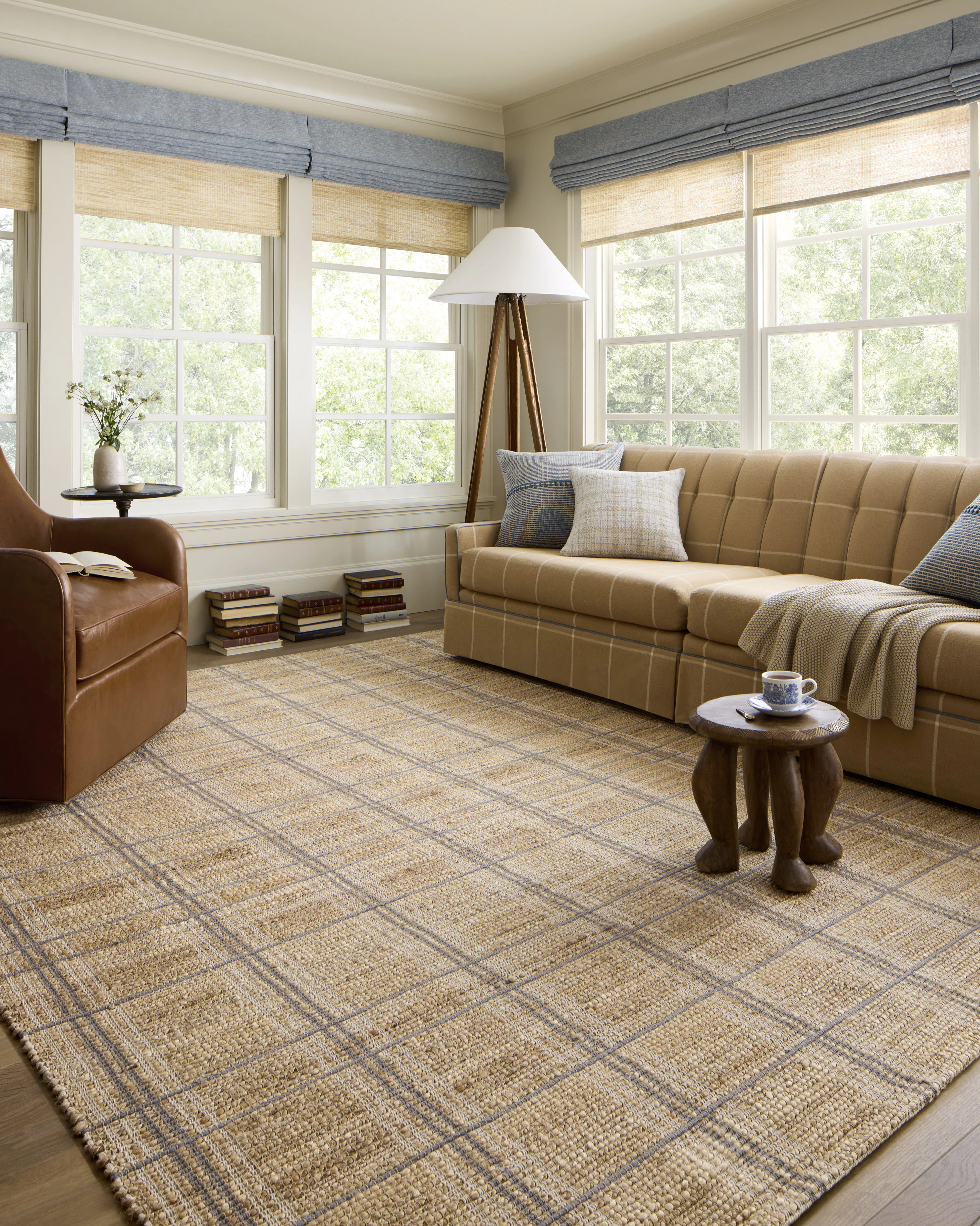 Chris Loves Julia x Loloi Judy Natural / Stone Area Rug | Wayfair North America