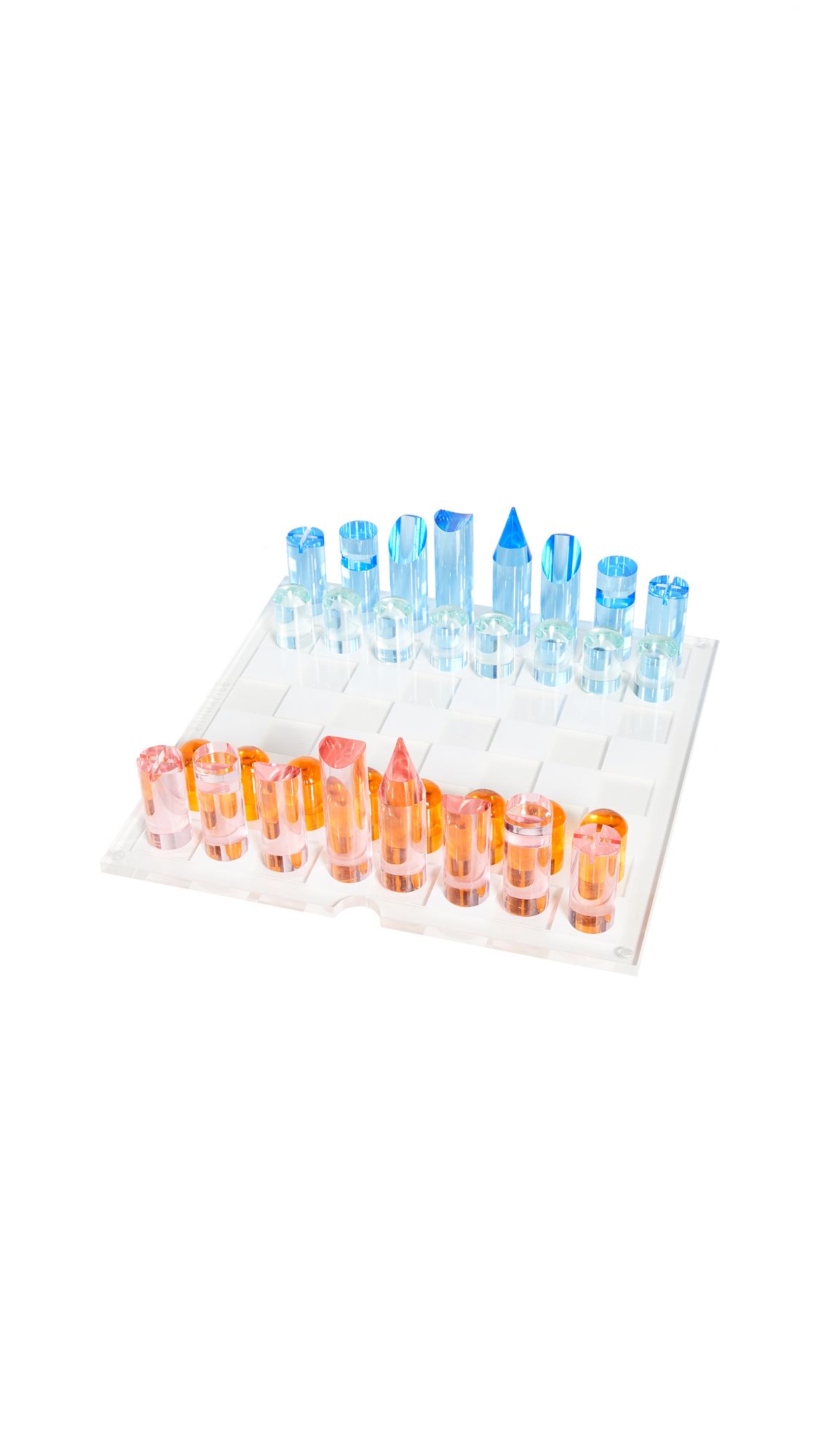 SunnyLife Lucite Chess + Checkers | Shopbop