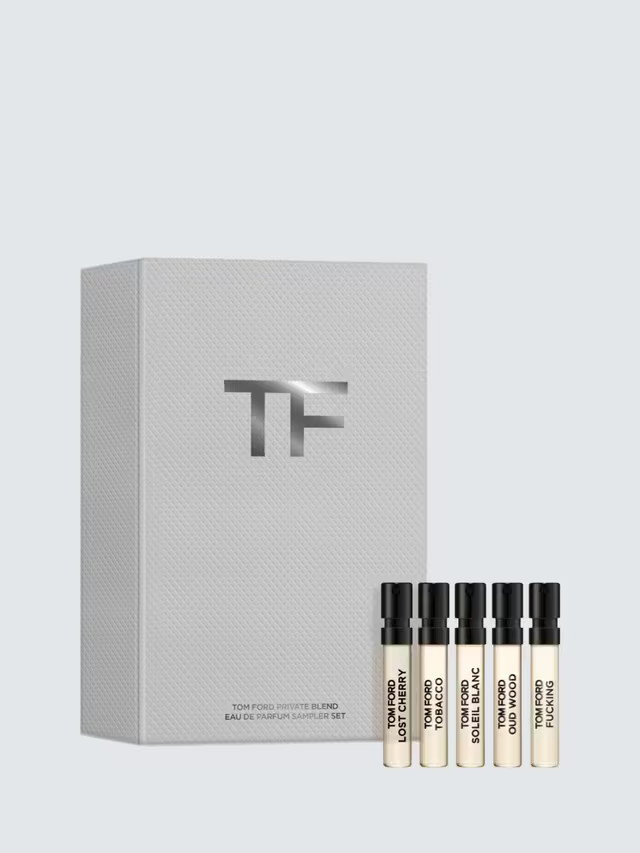 TOM FORD Private Blend Eau de Parfum Sampler Fragrance Gift Set, 5 x 2ml | John Lewis (UK)