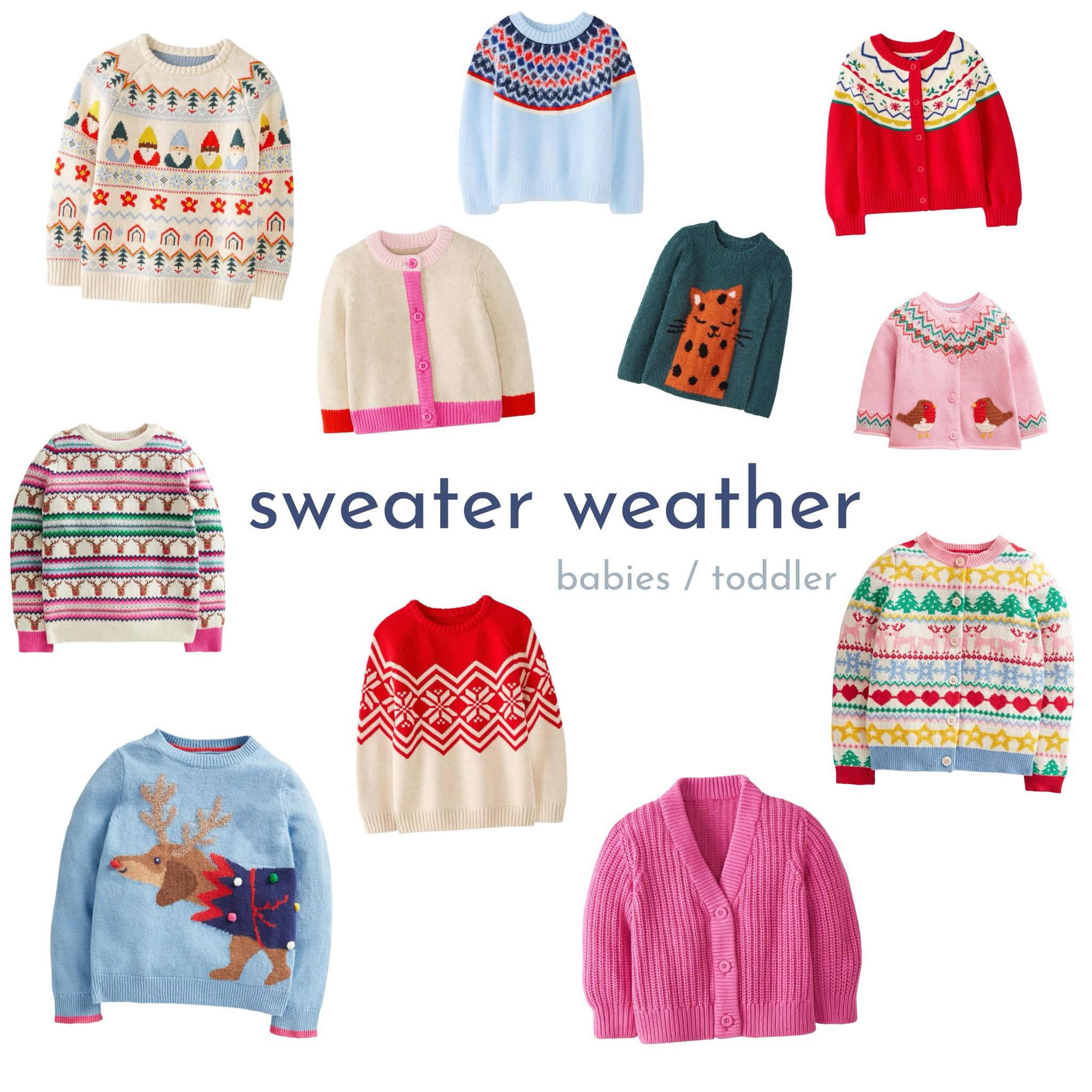 Sweaters for toddlers & babies 😍 

#LTKHoliday #LTKbaby #LTKbump
