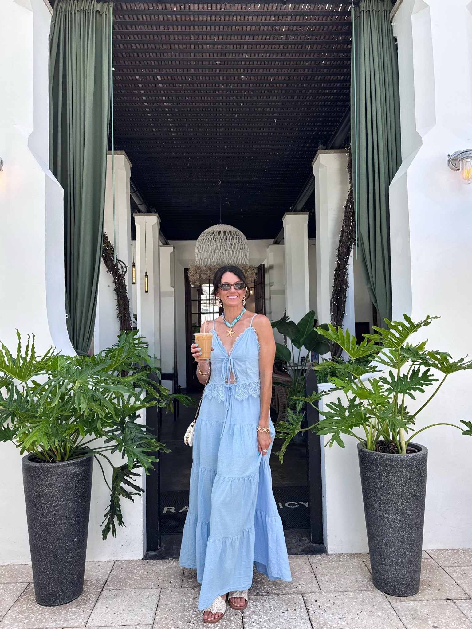 Matching set
Blue
Amazon
Lace
Beach

#LTKTravel #LTKSeasonal #LTKootd