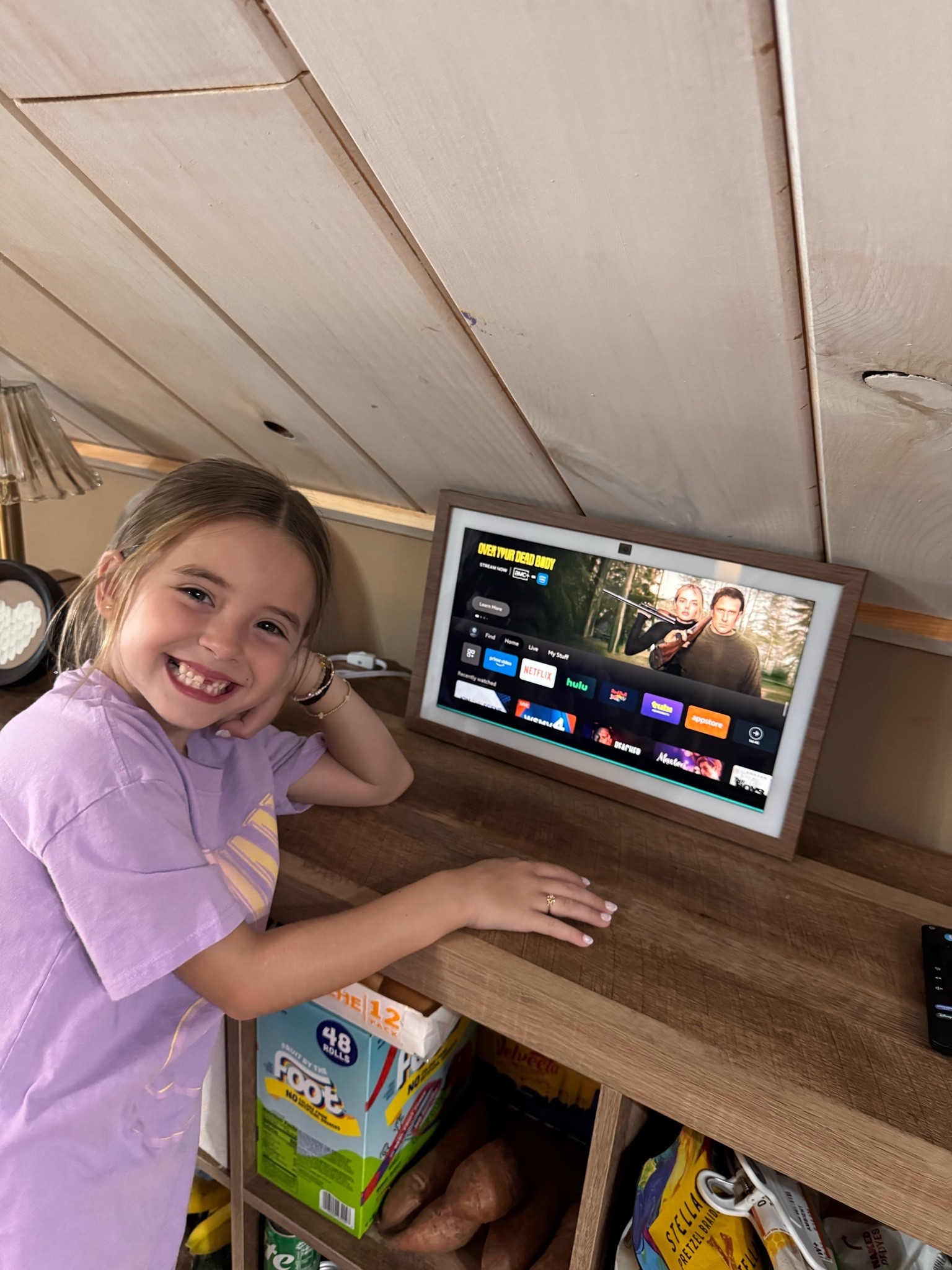 Apparently the new Echo Show 15 is hers now 😂💗 She was way too excited to help me set it up!

#LTKmomlife #LTKHome #LTKKids