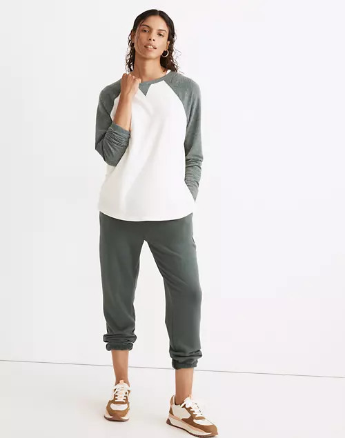 MWL Skyterry Baseball Tee in Colorblock | Madewell