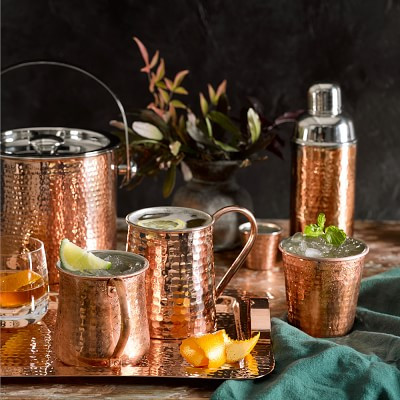 Hammered Copper Imperial Pint Mug | Williams-Sonoma