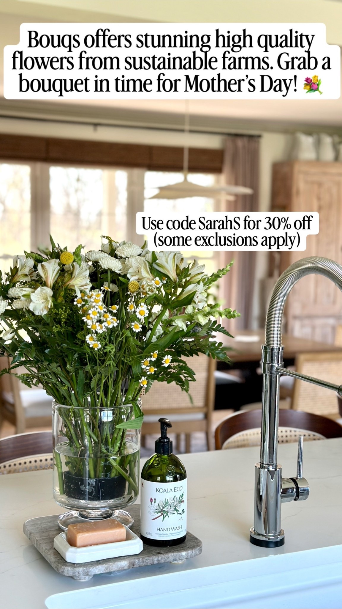 The perfect Mother’s Day gift idea! This is the wildflower bouquet and it is absolutely stunning. There are so many gorgeous bouquets to choose from depending on what mom likes. Make sure and use code SarahS at checkout! #ad 

#LTKMothersDay #LTKmomlife #LTKselfcare
