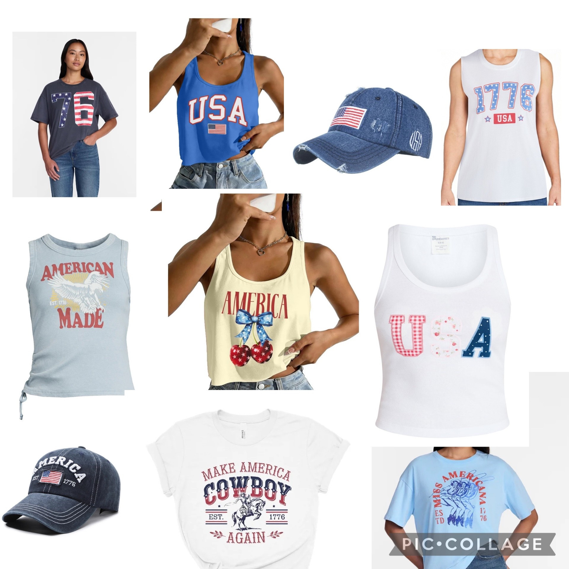 The cutest patriotic tees and tanks! 

4th of July freedom USA America baseball cap hat womens tank

#LTKSeasonal #LTKSaleAlert #LTKgrwm
