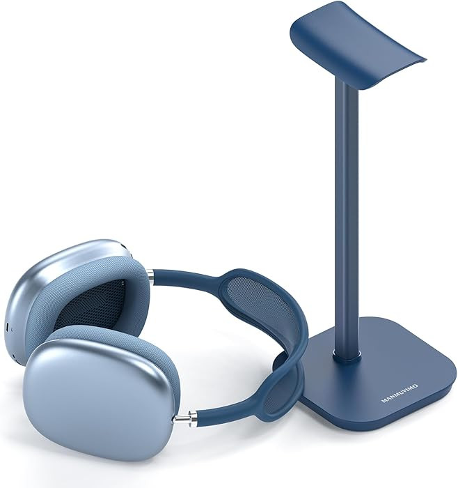 Headphone Stand, Desktop Headset Holder Heavy Base Desk Earphone Stand Aluminum Gaming Headset Ha... | Amazon (US)