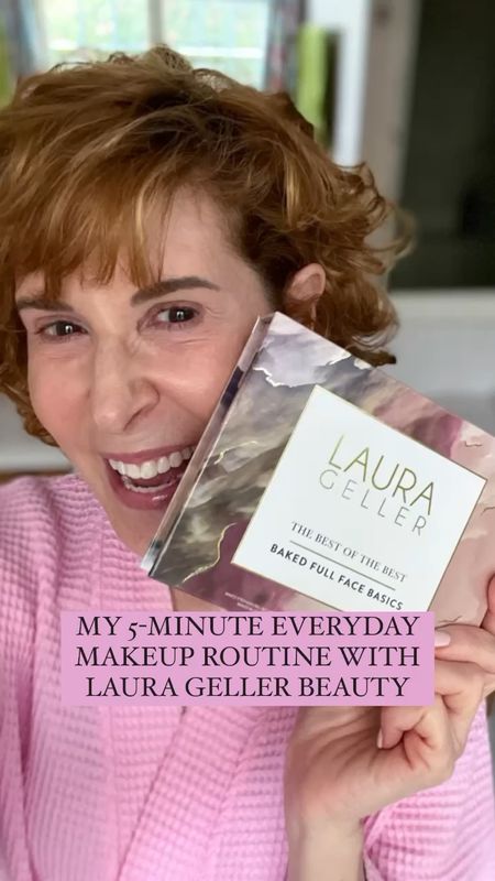 Take a look at my easy-peasy 5-minute everyday makeup routine using only Laura Geller Beauty products!

Here's what I used:
⭐Baked Balance-n-Brighten Color Correcting Foundation
⭐The Best of the Best Baked Face Palette for highlighter, contour, blush, and eye shadow.
⭐Kajal Longwear Eyeliner
⭐Kajal Longwear Mascara
⭐Jelly Balm Nourishing Lip Serum
⭐️Laura Geller Makeup Brushes

Y'all, when I discovered Laura Geller makeup, I literally threw away my old makeup! I'm a devoted #GellerGal through and through!

WHY?
☑️I know I can count on Laura Geller Beauty for high-quality, easy-to-use products that are specially made for skin over 40! 
☑️ Laura Geller Beauty ONLY features models, influencers, and customers 40+ on their website and social media!

#LTKover40 #LTKbeauty #LTKVideo