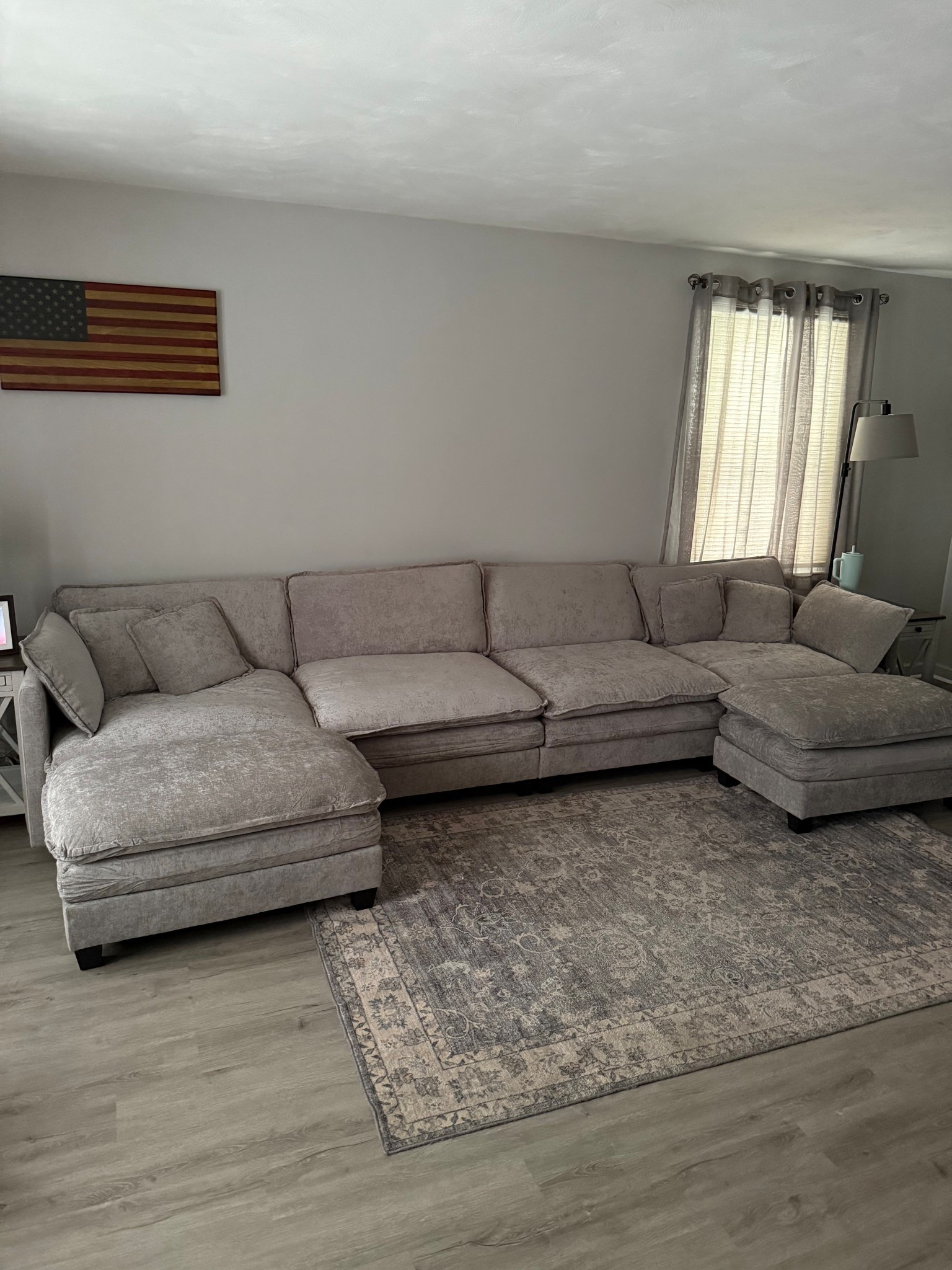 Affordable cloud sectional from Amazon! 🤩

It comes in 2, 3, 4 AND 5 seats with the options of 1 or 2 ottomans so it’s completely customizable to your space! 

#LTKHome