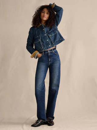 High-Rise 90S Straight Jean | Banana Republic (CA)