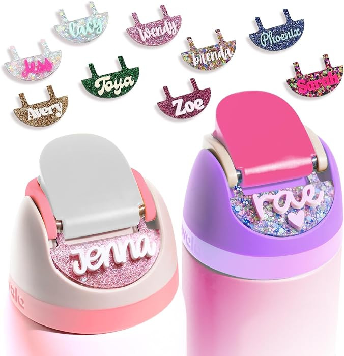 Personalize 3D Name Plate Compatible with Owala Water Bottle 24oz 32oz 40oz | Amazon (US)
