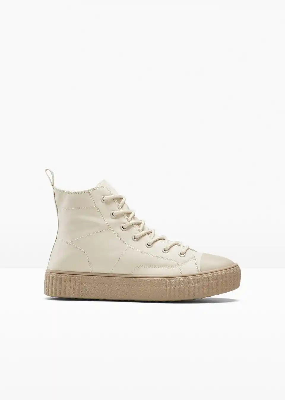 High-Top-Sneaker mit Plateau-Sohle | Bonprix DE