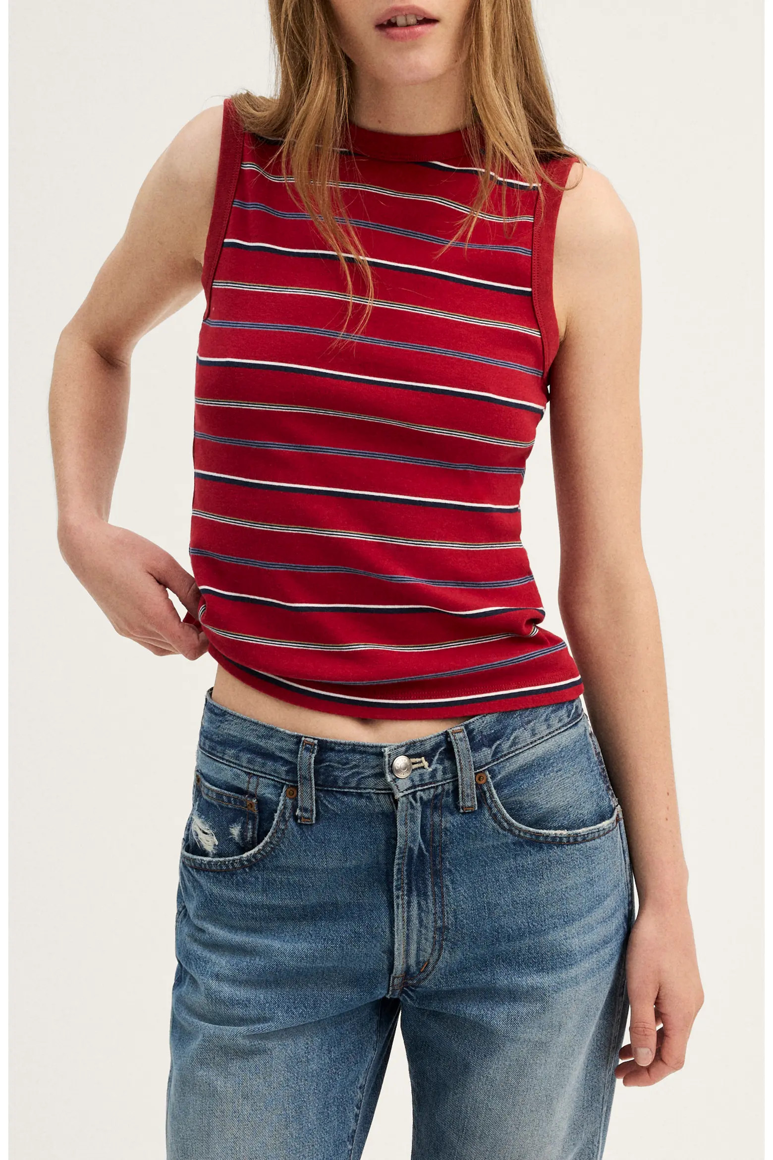 Madewell The '90s Compact Cotton Shell Tank (Women) | Nordstrom | Nordstrom