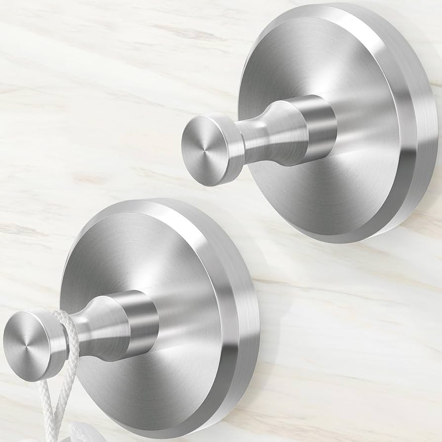 JUYSON Suction Cup Hooks, Shower Suction Hooks for Windows, Glass, Mirror, Tile, Bathroom Adhesiv... | Amazon (US)