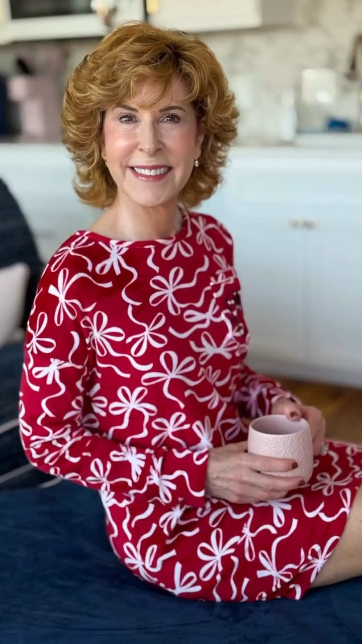 This cozy long-sleeve nightgown wraps you in soft comfort with a playful bow print that feels perfectly festive and fun. The relaxed fit and lightweight fabric make it ideal for lounging or a blissful night’s sleep, and you can personalize it with a monogram for a sweet little touch that feels extra special. A darling bedtime favorite you’ll reach for again and again! It's on sale, and still arrives personalized before Christmas!


#LTKFindsUnder50 #LTKGiftGuide #LTKHoliday