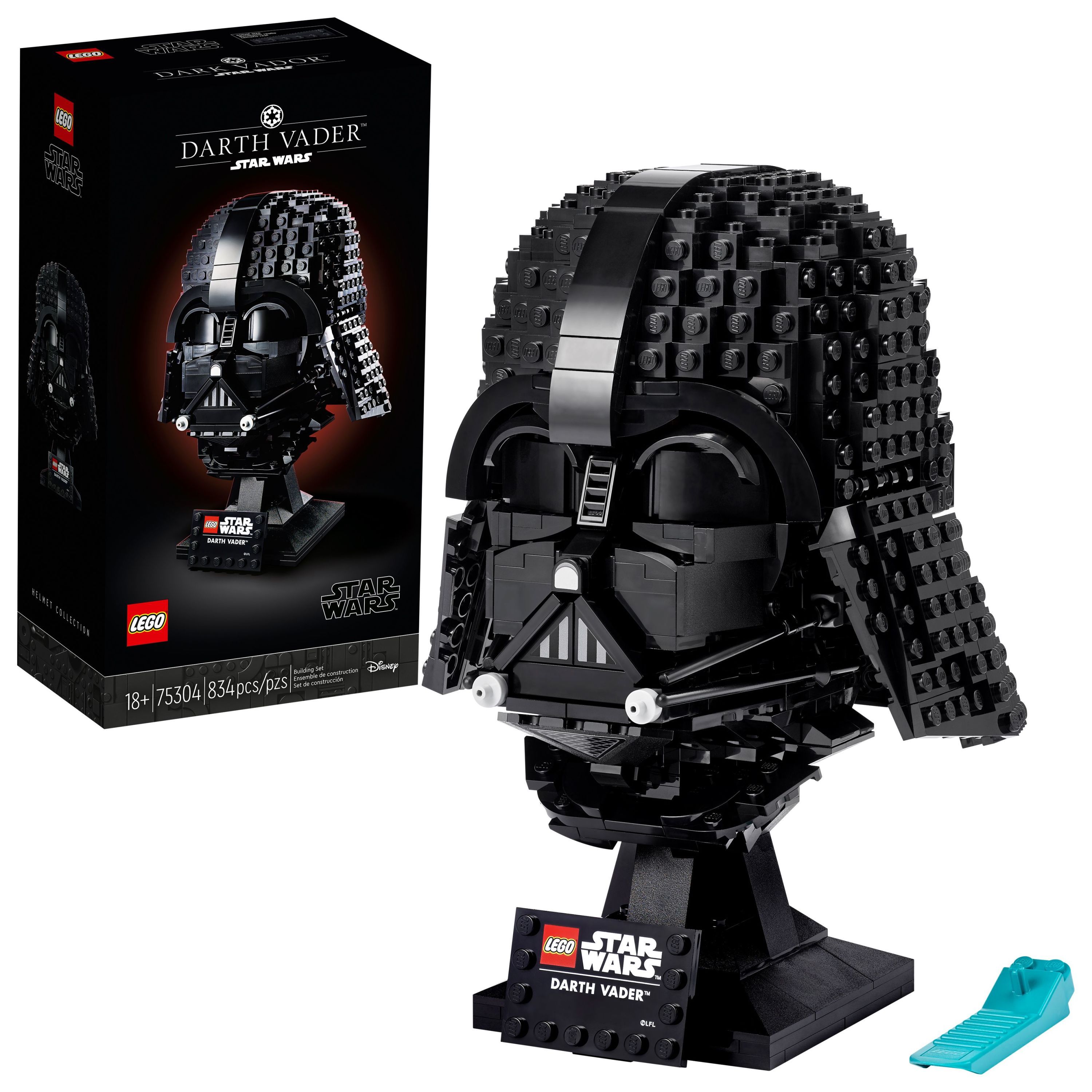 LEGO Star Wars Darth Vader Helmet 75304 Collectible Building Toy (834 Pieces) | Walmart (US)