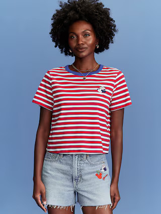 Old Navy x Disney© Minnie Mouse Cropped T-Shirt | Old Navy (US)