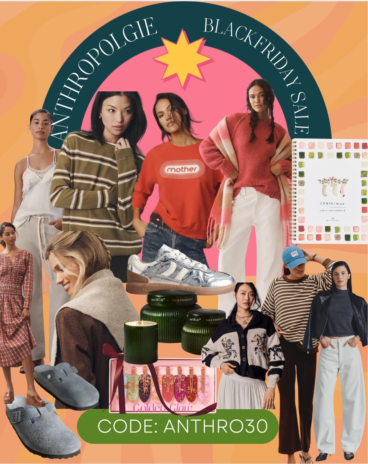 ANTHRO30 for 30% off! Linking our favs! 