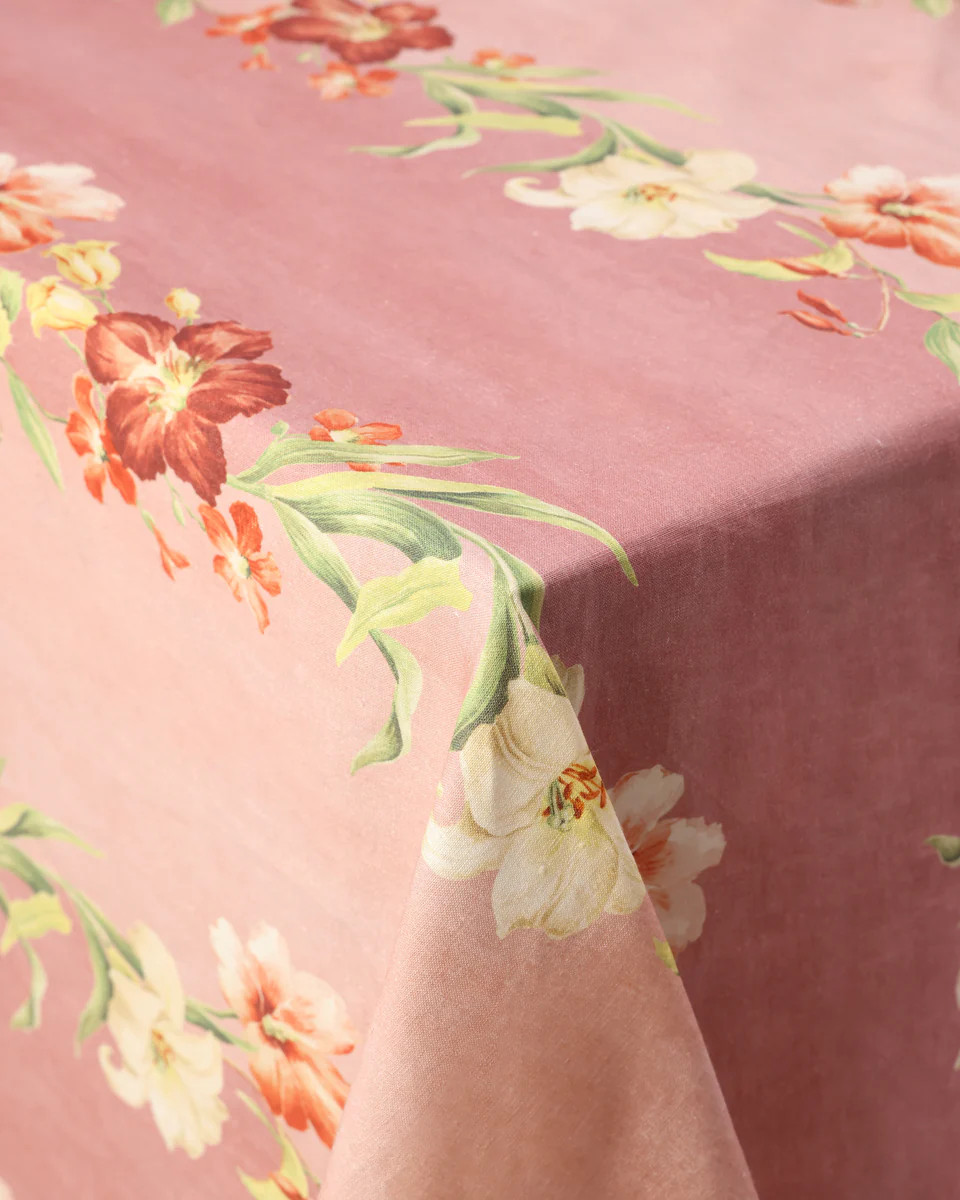 Ibiscus Colony Tablecloth | Cabana Magazine