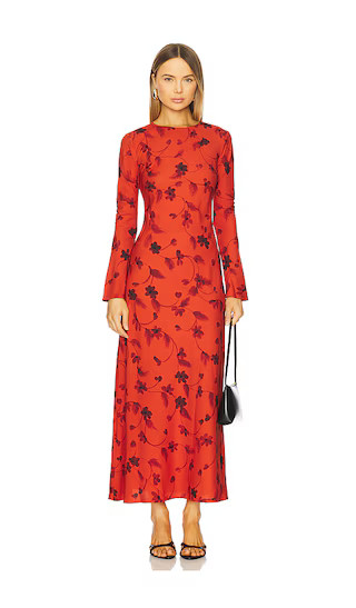 Mesa Maxi Dress in Pirazzo Floral Rosso | Revolve Clothing (Global)