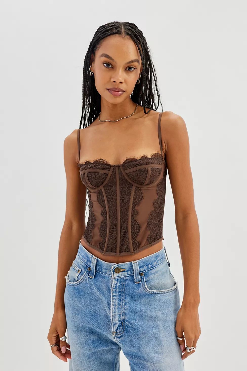 Out From Under Modern Love Corset | Urban Outfitters (US and RoW)