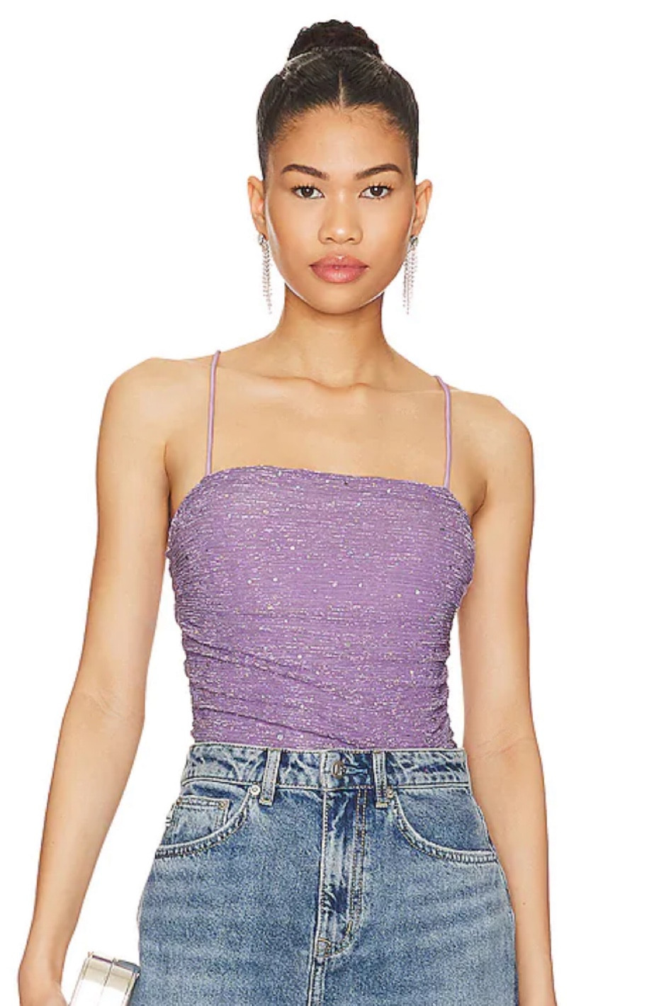 Fun tops to wear to Taylor Swift Eras Tour! Style with jeans, a mini skirt, leather pants, and sparkly Belle bottoms! 