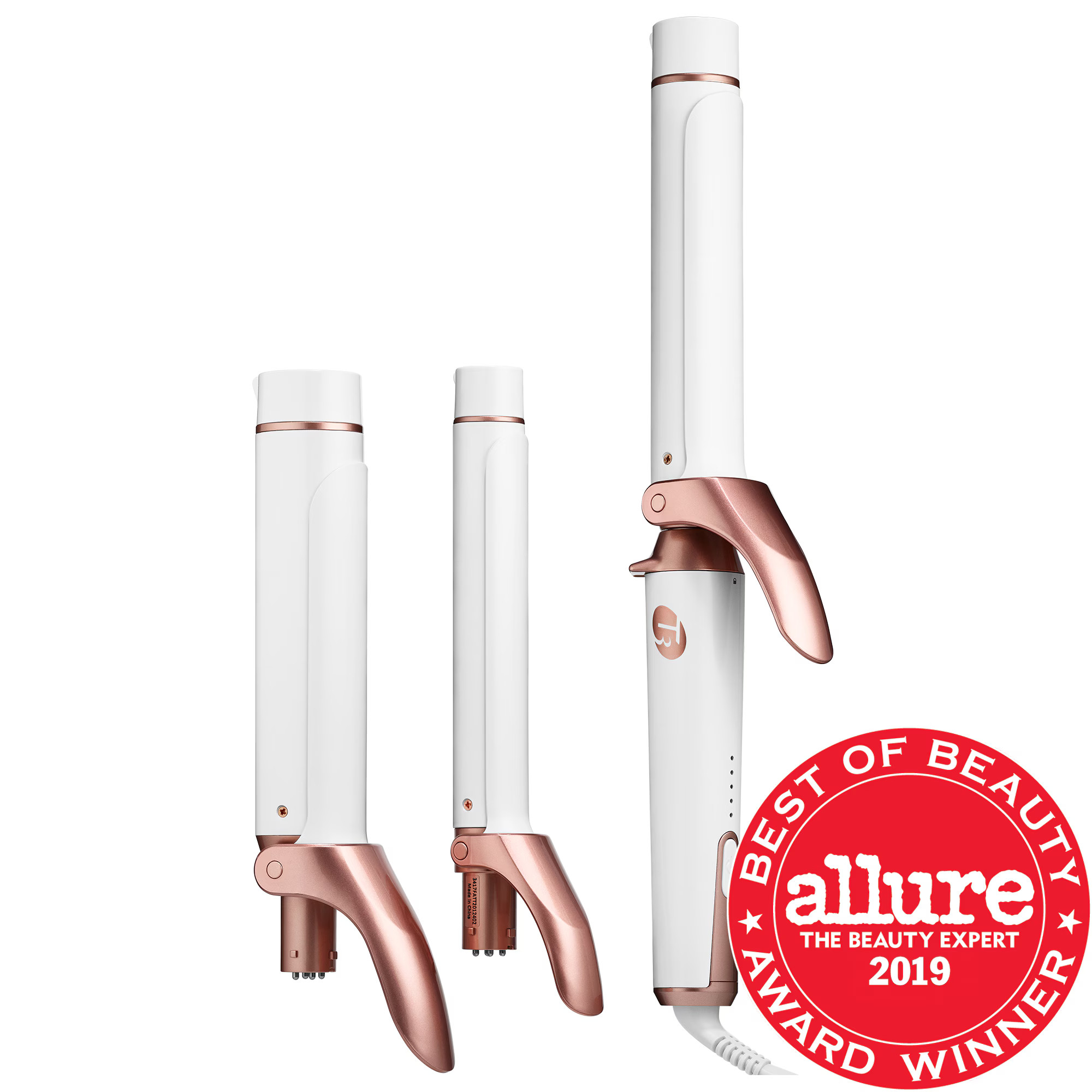 Twirl Trio Interchangeable Clip Curling Iron Set: 1”, 1.25”, 1.5” - T3 | Sephora | Sephora (US)