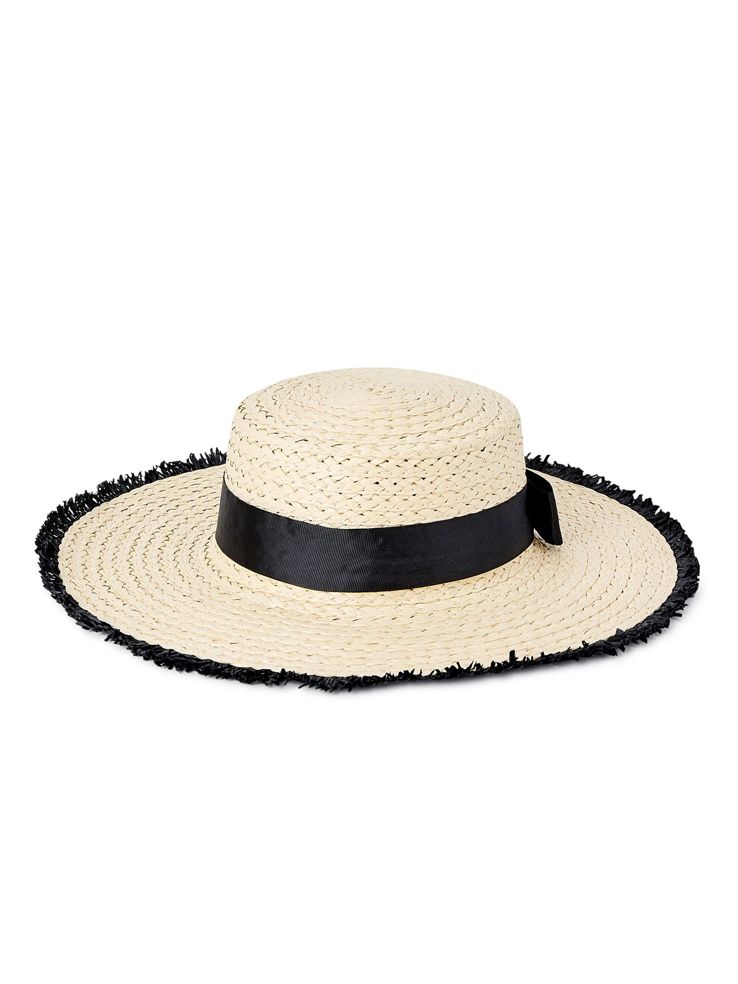 C. Wonder Women's Garden Party Straw Boater Hat with Metallic Bee | Walmart (US)