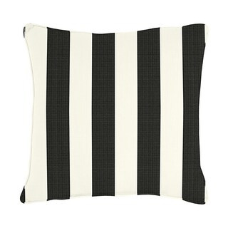 Canopy Stripe Sunbrella Outdoor Pillow | Ballard Designs, Inc.