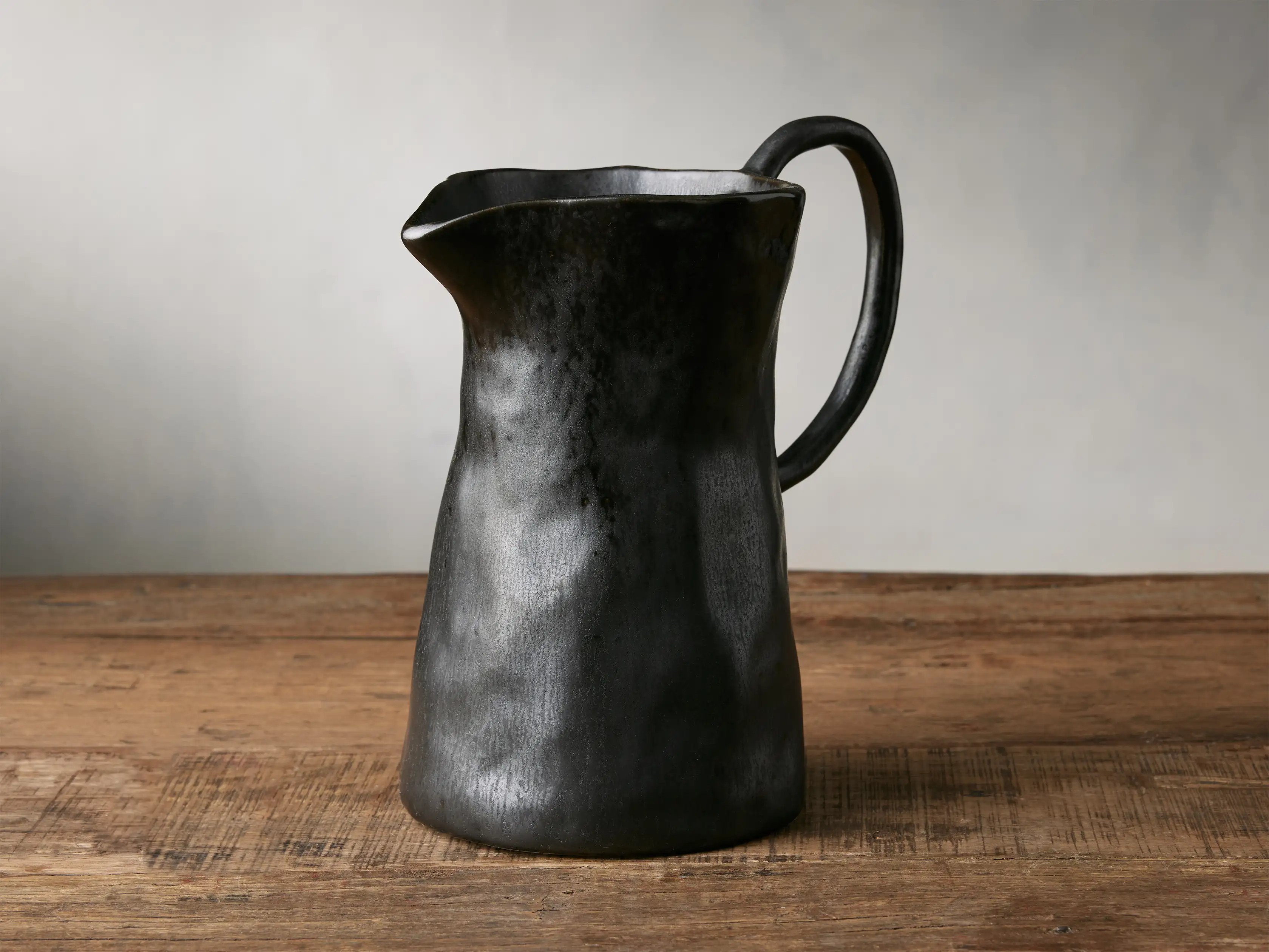 Gallatin Pitcher in Black | Arhaus