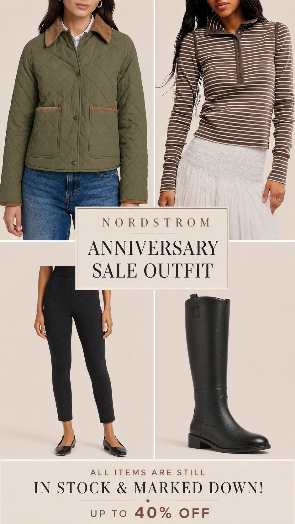 Nordstrom anniversary sale outfit ✨

Nsale. Nord. Sale. Deal. Markdown. Annual sale. Jeans. Belt. Bag. Suede. Jacket. Boots. Leggings.

#LTKSaleAlert #LTKSeasonal
