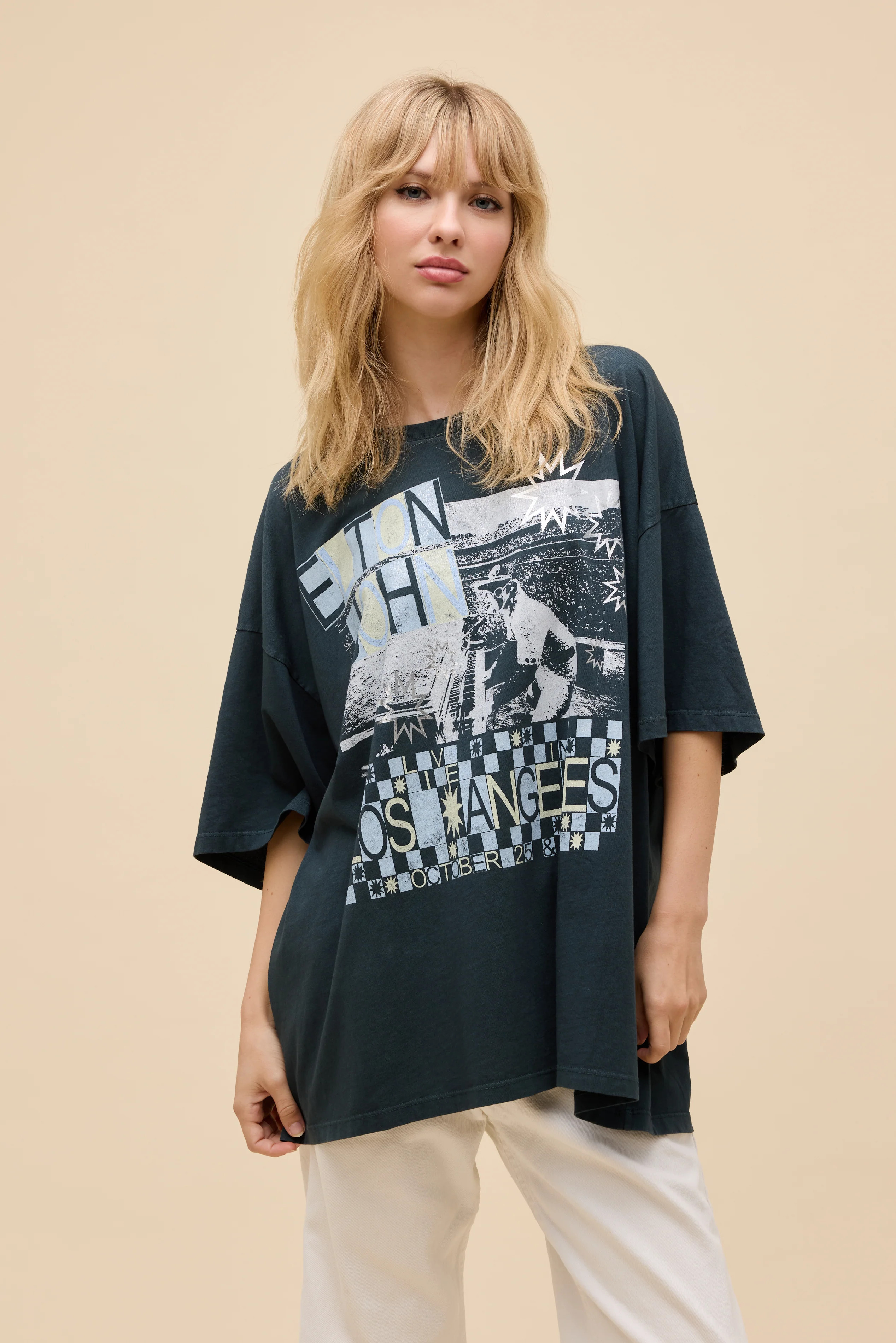 Elton John Live in Los Angeles OS Tee | Daydreamer