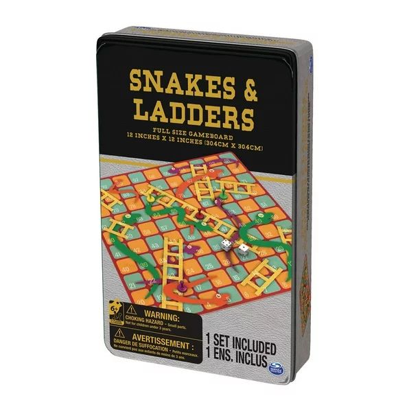 Classic Snakes & Ladders Game, Board for children | Walmart (CA)