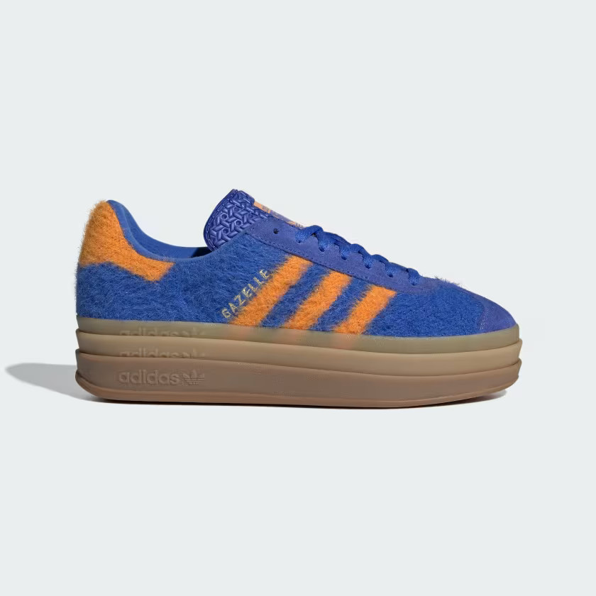 adidas GAZELLE BOLD SHOES - Blue | Free Shipping with adiClub | adidas US | adidas (US)