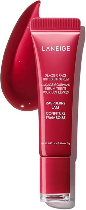 LANEIGE Glaze Craze Tinted Lip Serum: Hydrating Lip Serum for Glossy, Nourished Lips with Plumpin... | Amazon (US)