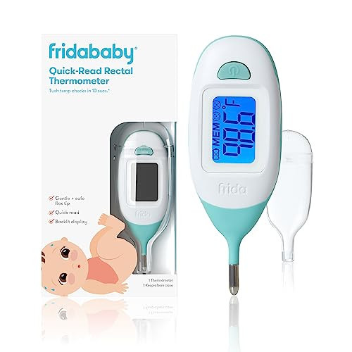 Frida Baby Rectal Thermometer for Baby Digital Fever Thermometer for Babies, Newborns & Infants | Amazon (US)